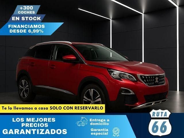 Rojo Usado 2019 Peugeot 3008 Allure SUV | 14.990 € (Buen precio) - Imagen 1/4