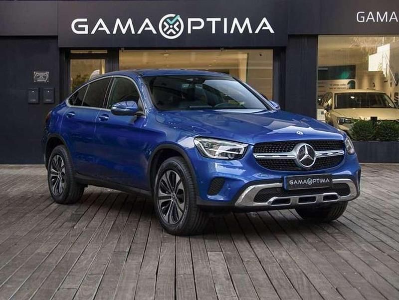Usado Mercedes GLC300e 306 CV (225 kW) 2022 Azul SUV