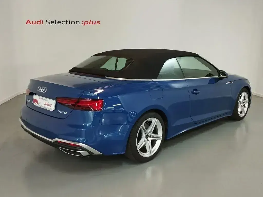 Usado Audi A5 S-Line 163 CV (119 kW) 2025 Azul Descapotable