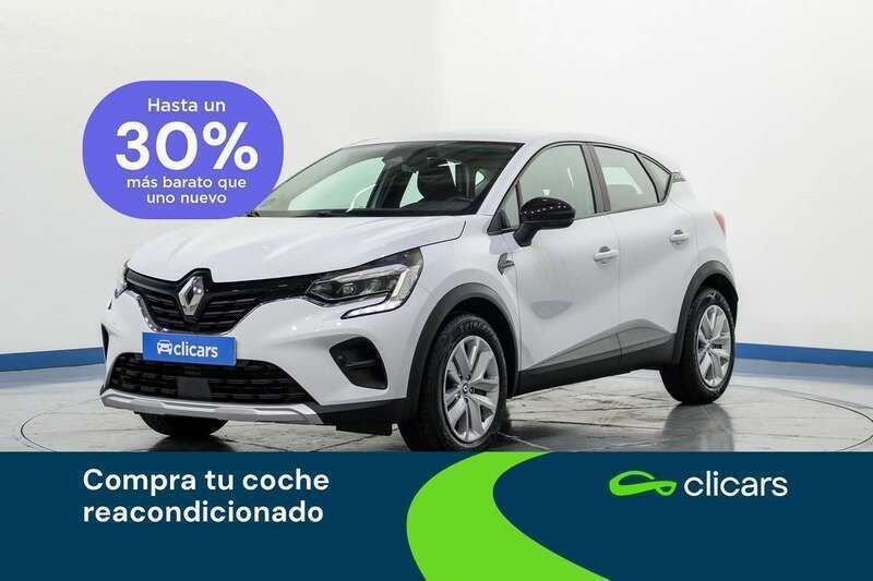 Blanco Usado 2021 Renault Captur Intens SUV | 13.190 € (Precio justo) - Imagen 1/4