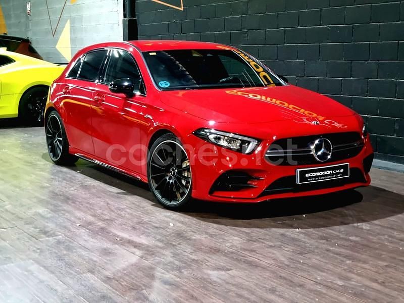 Usado Mercedes A35 AMG 306 CV (225 kW) 2020 Rojo Berlina