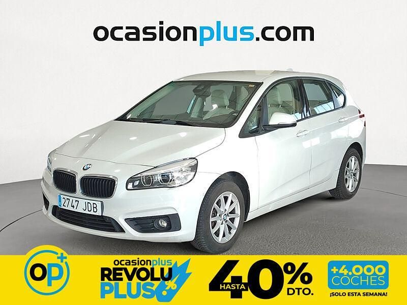 Usado BMW 218 Active Tourer 150 CV (110 kW) 2015 Blanco Monovolumen