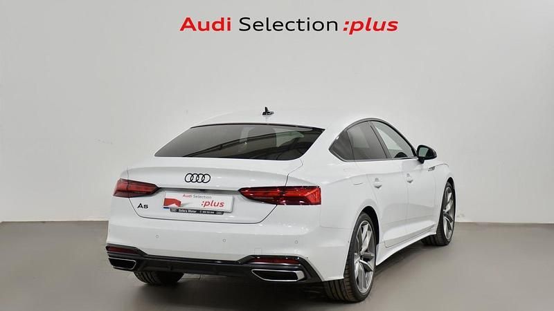 Usado Audi A5 Sportback 163 CV (119 kW) 2023 Blanco glaciar (metalizado) Utilitario