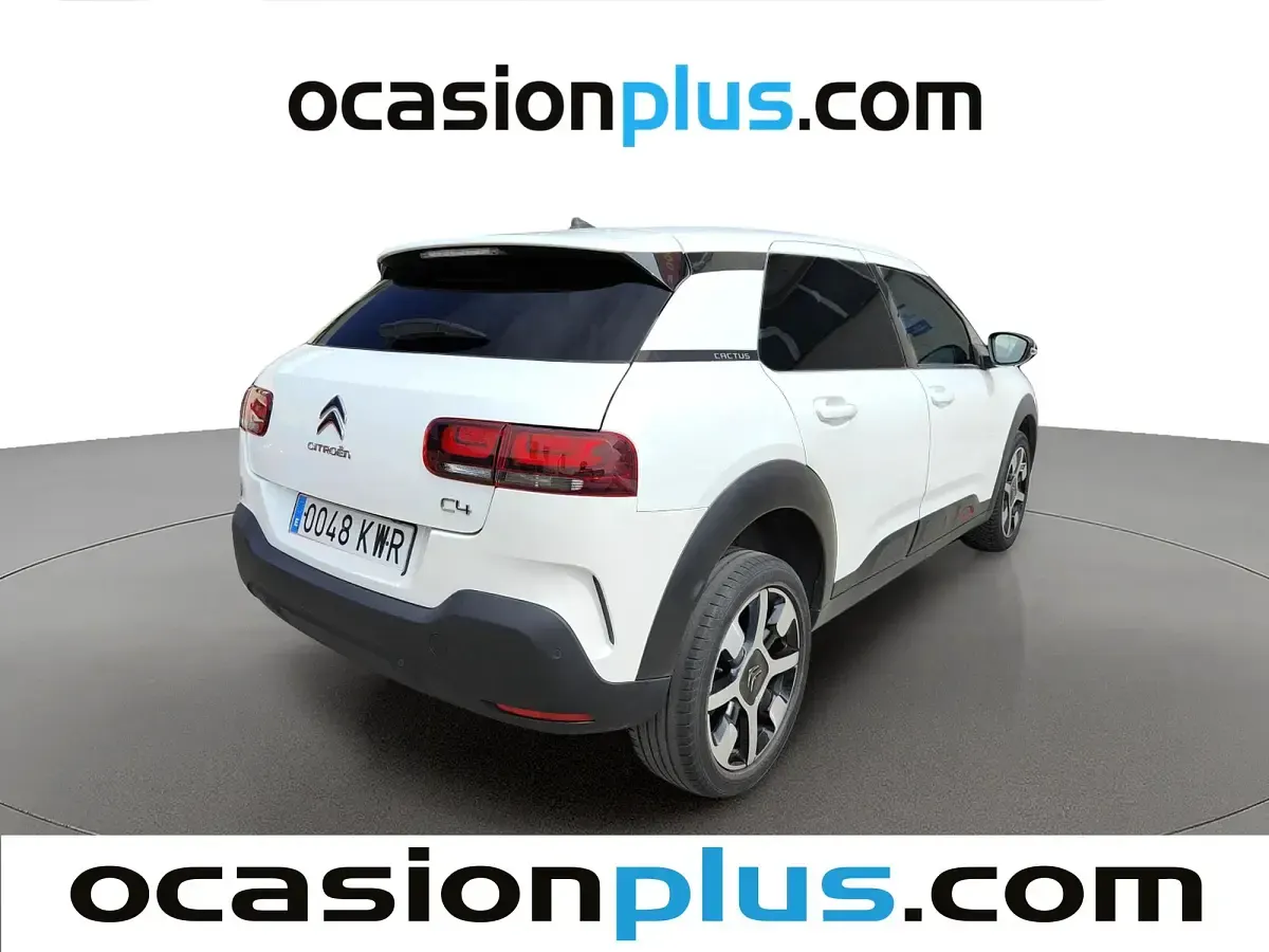 Usado Citroën C4 Cactus PureTech 110 CV (80 kW) 2019 Blanco Utilitario
