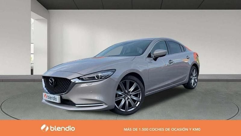 Gris Usado 2023 Mazda 6 Exclusive-Line Berlina | 25.272 € (Precio justo) - Imagen 1/4