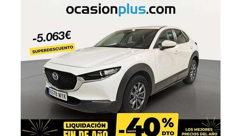 Blanco Usado 2025 Mazda CX-30 Prime-Line SUV | 22.537 € (Super precio) - Imagen 1/4