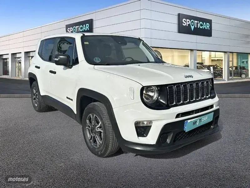 Usado Jeep Renegade Sport 120 CV (88 kW) 2019 Blanco SUV