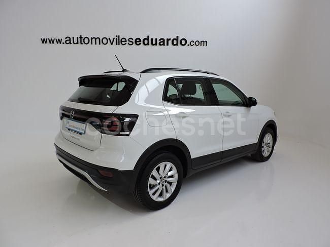 Usado VW T-Cross Advance 110 CV (80 kW) 2021 Blanco SUV