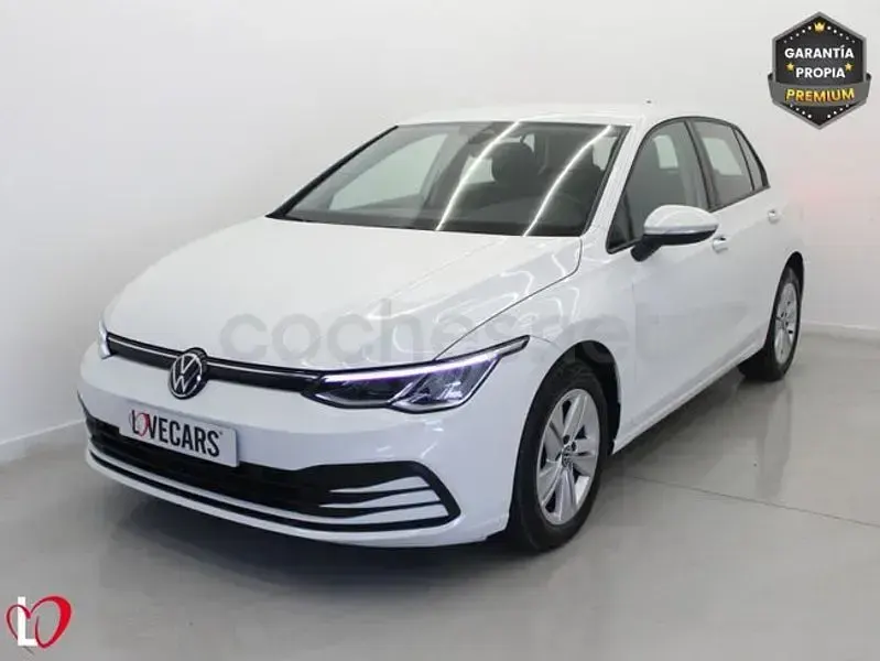 Usado VW Golf VIII Life 116 CV (85 kW) 2021 Blanco Berlina