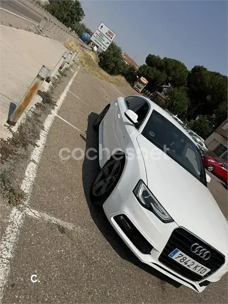 Usado Audi A5 Sportback S-Line 177 CV (130 kW) 2014 Blanco Utilitario