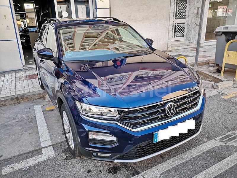 Azul Usado 2021 VW T-Roc Advance SUV | 21.300 € (Precio justo) - Imagen 1/4