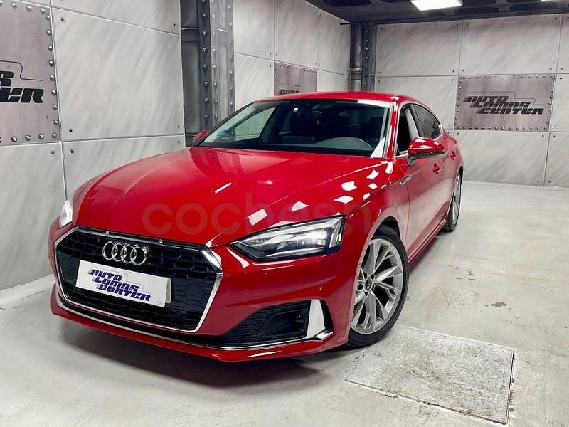 Usado Audi A5 Sportback Advanced Plus 150 CV (110 kW) 2023 Rojo Utilitario