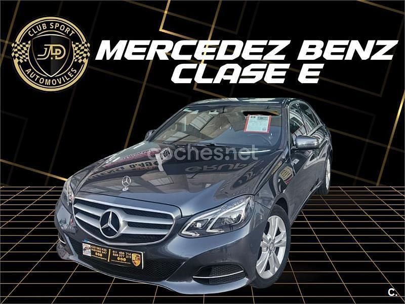 Azul Usado 2014 Mercedes E250 Avantgarde Berlina | 17.990 € (Precio justo) - Imagen 1/4