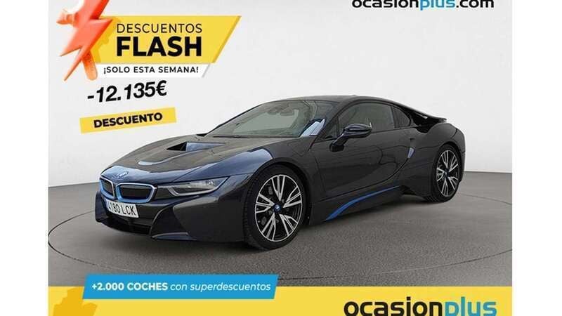 Gris Usado 2016 BMW i8 Coupe | 72.855 € - Imagen 1/4