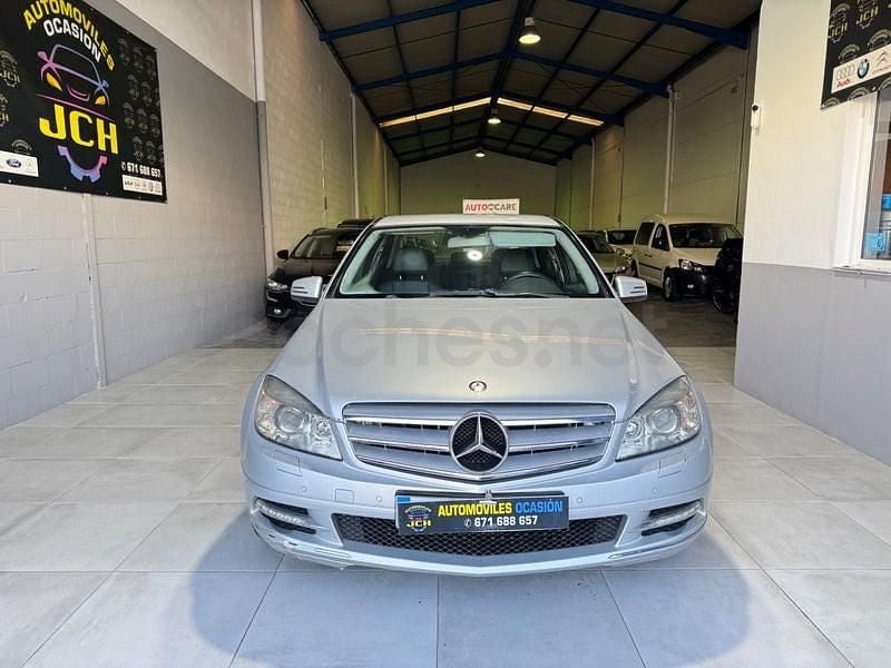 Usado Mercedes C220 Elegance 170 CV (125 kW) 2012 Blanco Berlina