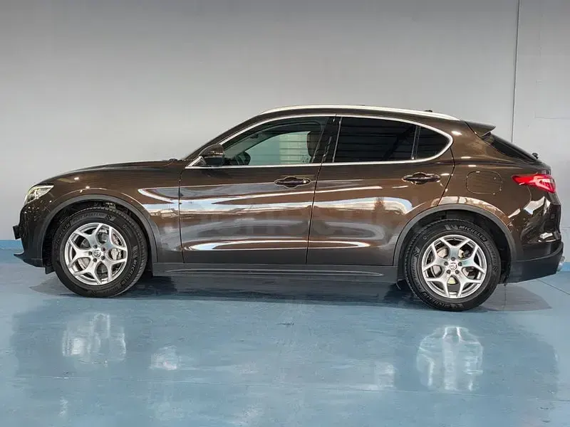 Usado Alfa Romeo Stelvio Executive 160 CV (117 kW) 2019 Marrón SUV