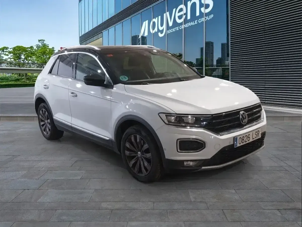 Usado VW T-Roc Sport 150 CV (110 kW) 2021 Gris SUV