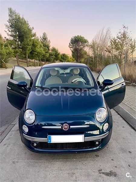 Verde Usado 2014 Fiat 500 Pop Berlina | 5650 € (Precio justo) - Imagen 1/4