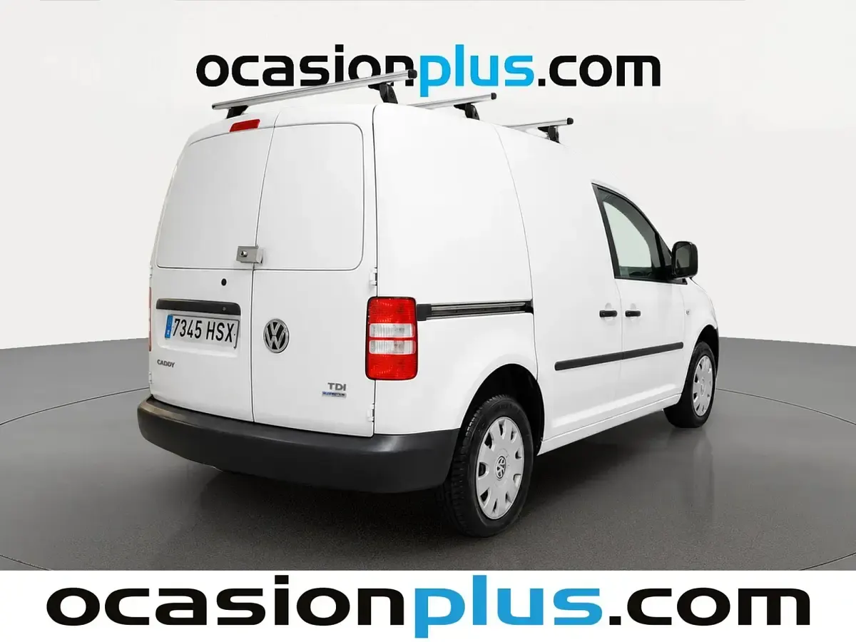 Usado VW Caddy Pro 75 CV (55 kW) 2013 Blanco Monovolumen