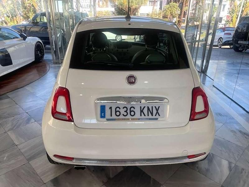 Usado Fiat 500 Lounge 69 CV (50 kW) 2018 Blanco Utilitario