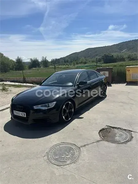 Usado Audi A6 Advanced 190 CV (139 kW) 2014 Negro Berlina