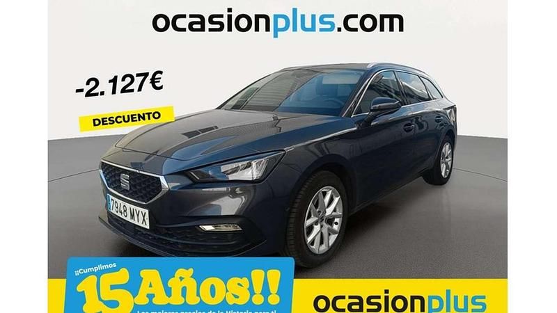 Gris Usado 2025 Seat Leon ST Style Familiar | 21.273 € (Precio justo) - Imagen 1/4