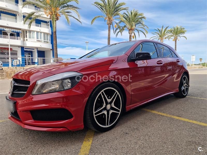 Rojo Usado 2012 Mercedes A200 AMG Berlina | 10.490 € (Buen precio) - Imagen 1/4