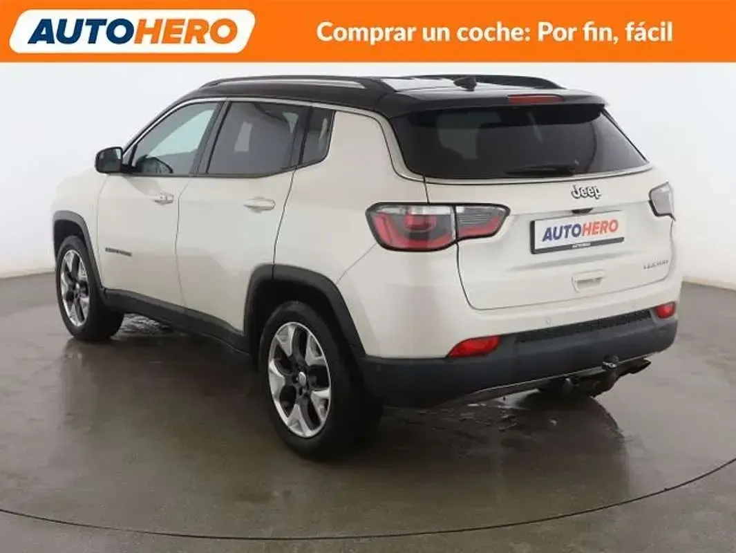 Käytetty Jeep Compass Limited 140 HP (102 kW) 2018 Valkoinen Katumaasturi