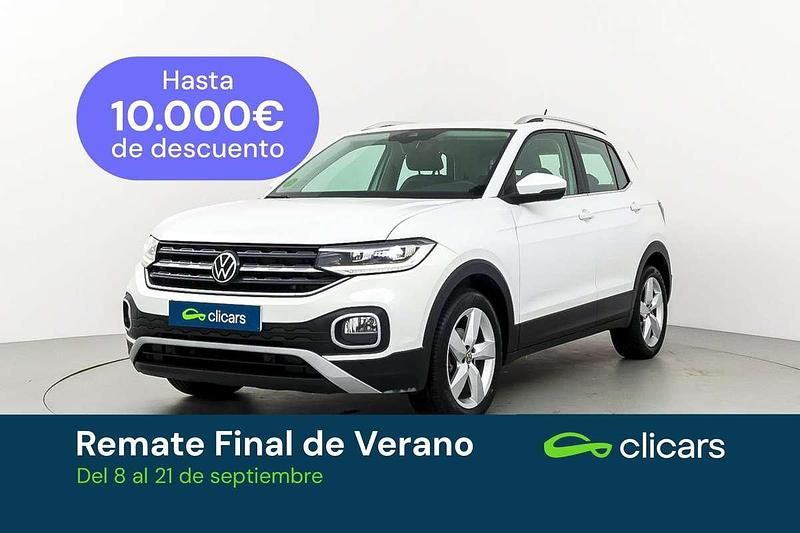 Blanco Usado 2021 VW T-Cross Sportline SUV | 16.790 € (Super precio) - Imagen 1/4