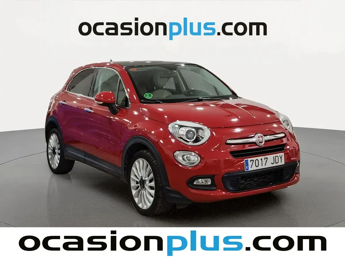 Usado Fiat 500X Lounge 140 CV (102 kW) 2015 Rojo SUV