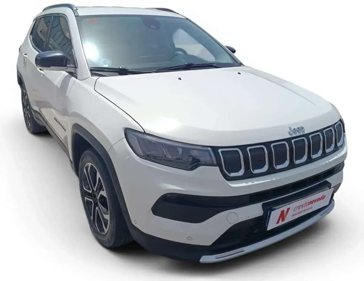 Usado Jeep Compass Limited 131 CV (96 kW) 2021 Blanco SUV
