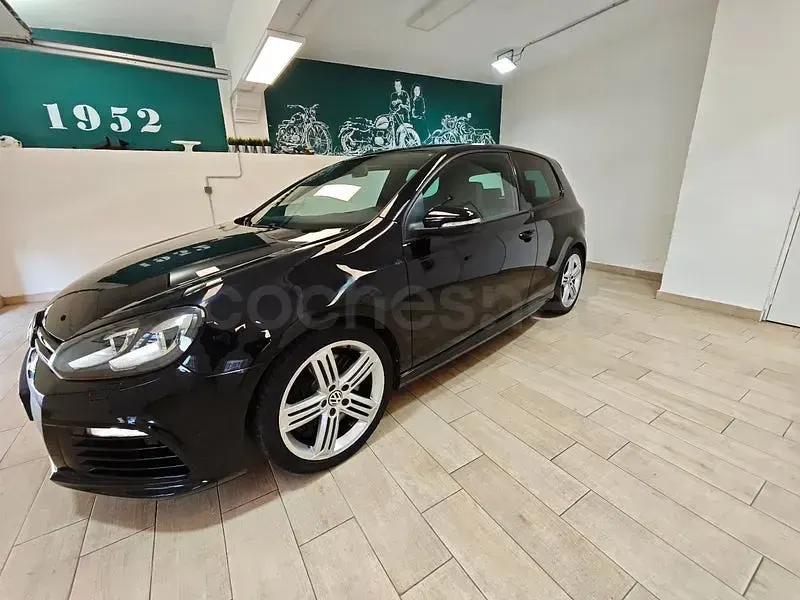 Usado VW Golf VI R 271 CV (199 kW) 2011 Negro Utilitario