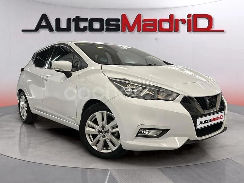 Blanco Usado 2020 Nissan Micra Acenta Berlina | 12.990 € (Precio justo) - Imagen 1/4