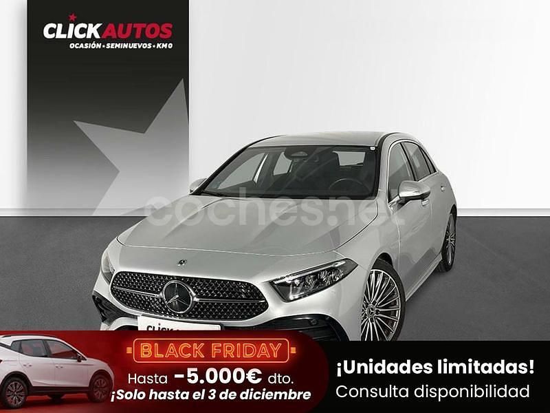 Plateado Usado 2023 Mercedes A200 AMG Line Premium Berlina | 30.800 € (Precio justo) - Imagen 1/4