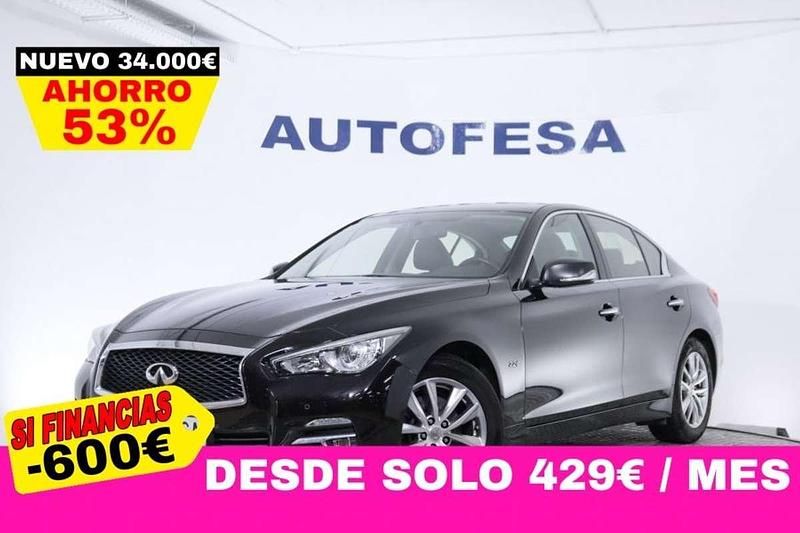 Negro Usado 2017 Infiniti Q50 Berlina | 15.850 € (Precio justo) - Imagen 1/4
