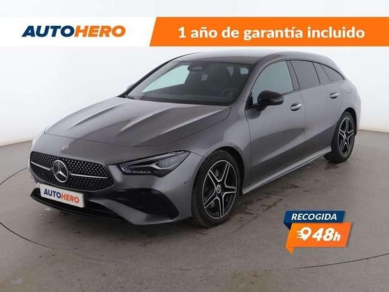 Gris Usado 2024 Mercedes CLA200 Shooting Brake AMG line Familiar | 33.523 € (Buen precio) - Imagen 1/3