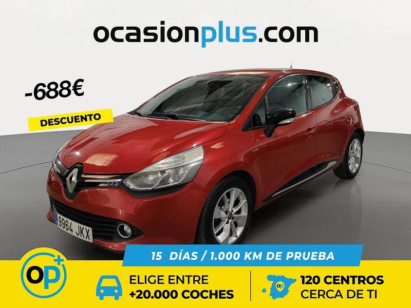 Rojo Usado 2015 Renault Clio IV LIMITED Utilitario | 8612 € (Precio justo) - Imagen 1/4