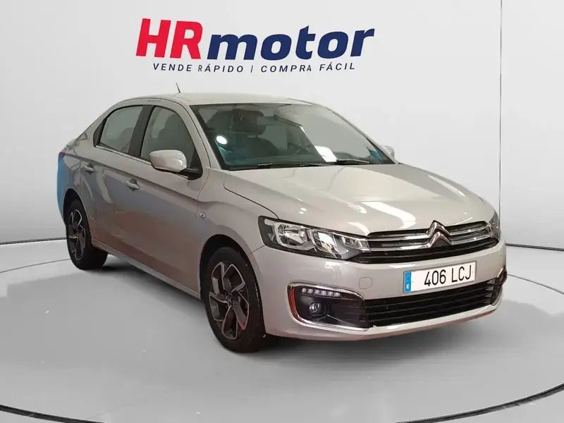 Gris Usado 2019 Citroën C-Elysee I Shine Berlina | 9200 € (Precio justo) - Imagen 1/4