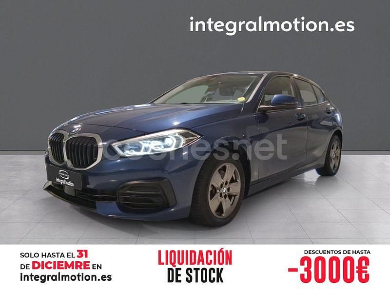 Azul Usado 2021 BMW 118 Utilitario | 26.900 € (Precio justo) - Imagen 1/4