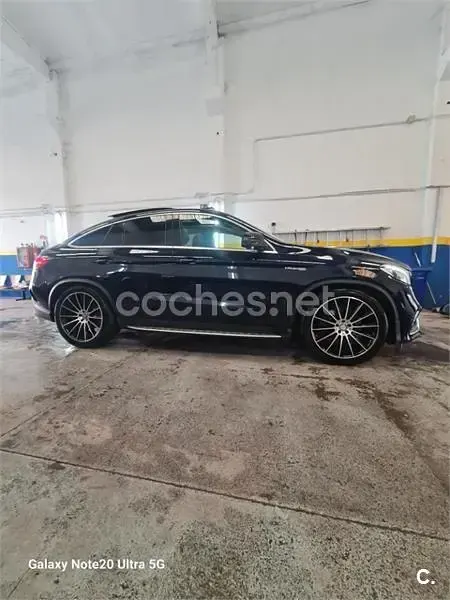 Usado Mercedes GLE63 AMG 557 CV (409 kW) 2017 Azul SUV