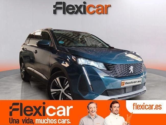 Azul Usado 2021 Peugeot 5008 Active Monovolumen | 17.990 € (Precio justo) - Imagen 1/4