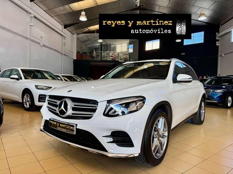 Blanco Usado 2019 Mercedes GLC220 SUV | 33.900 € (Precio justo) - Imagen 1/4