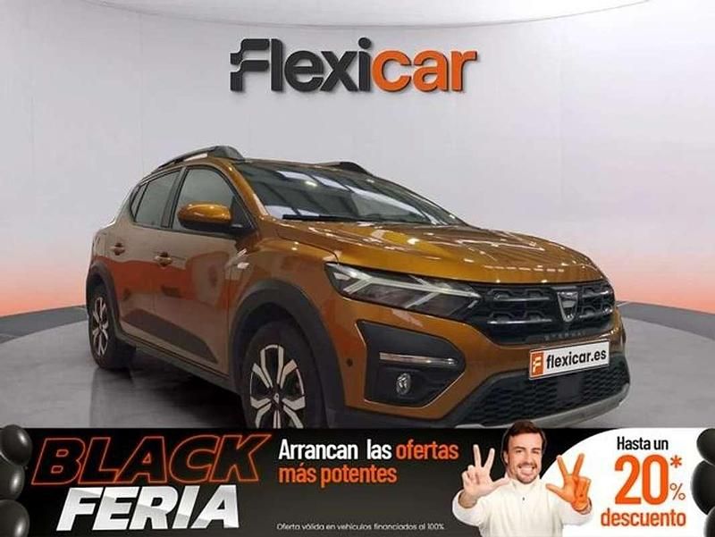 Naranja Usado 2022 Dacia Sandero Expression Utilitario | 13.990 € (Precio justo) - Imagen 1/4
