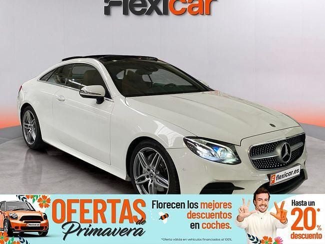Usado Mercedes E220 194 CV (142 kW) 2018 Blanco Coupe