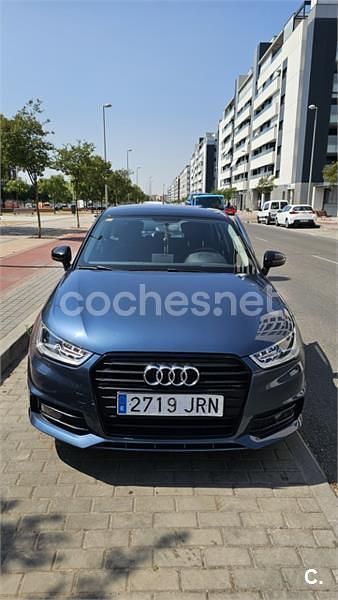 Gris / plata Usado 2016 Audi A1 Sportback S-Line Utilitario | 12.700 € (Precio justo) - Imagen 1/4
