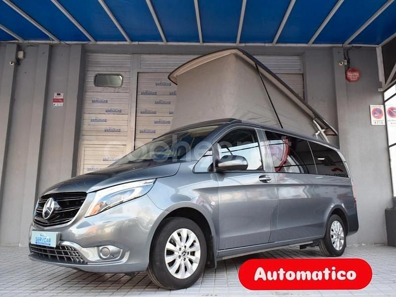 Gris / plata Usado 2021 Mercedes V200 Marco Polo Monovolumen | 46.950 € - Imagen 1/4