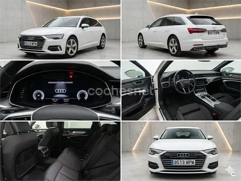 Usado Audi A6 Sport 204 CV (150 kW) 2021 Blanco Familiar