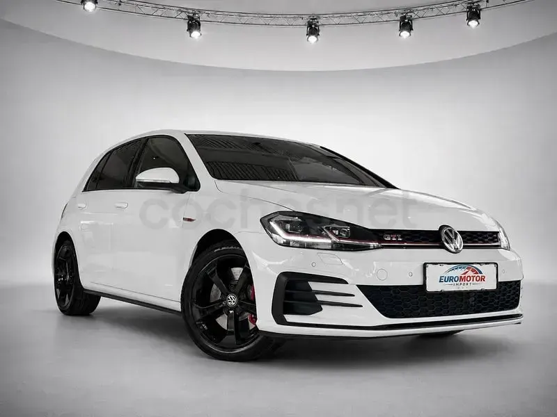 Usado VW Golf VII GTI 245 CV (180 kW) 2019 Blanco Berlina