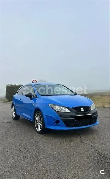 Usado Seat Ibiza SC Stylance 105 CV (77 kW) 2009 Azul Utilitario