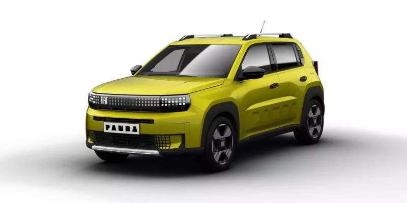 Amarillo Nuevo 2025 Fiat Panda La Prima Utilitario | 21.599 € (Caro) - Imagen 1/4